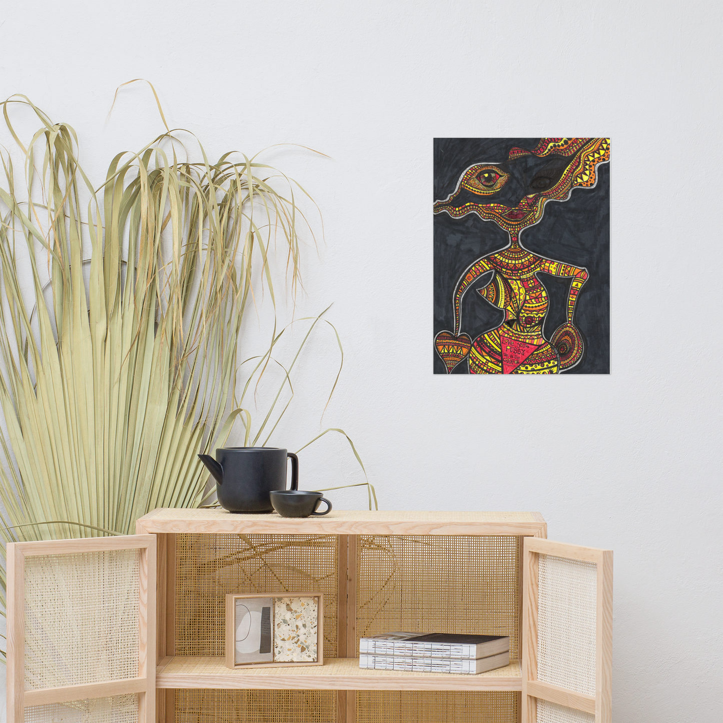 Poster Mat 45x60 cm “Love Your Body”
