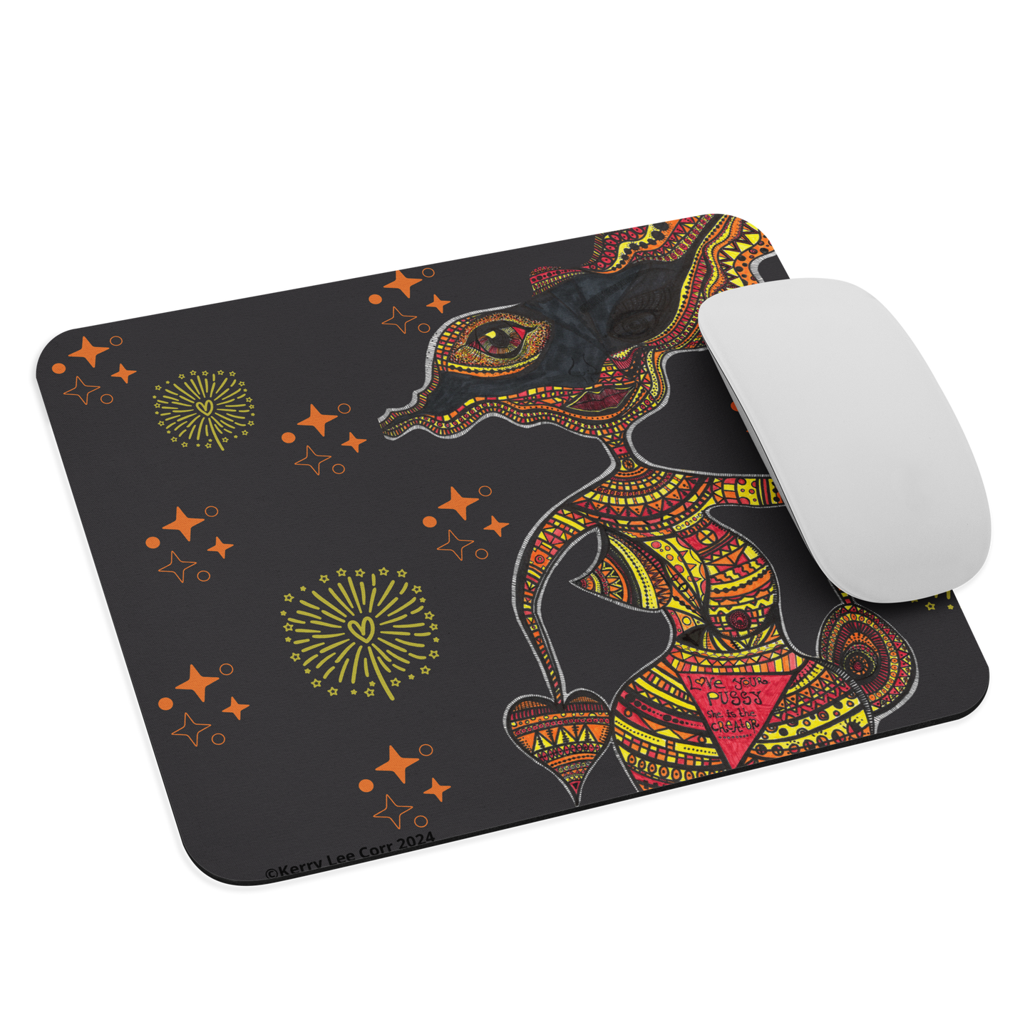 Tapis de souris “Love Your Body”