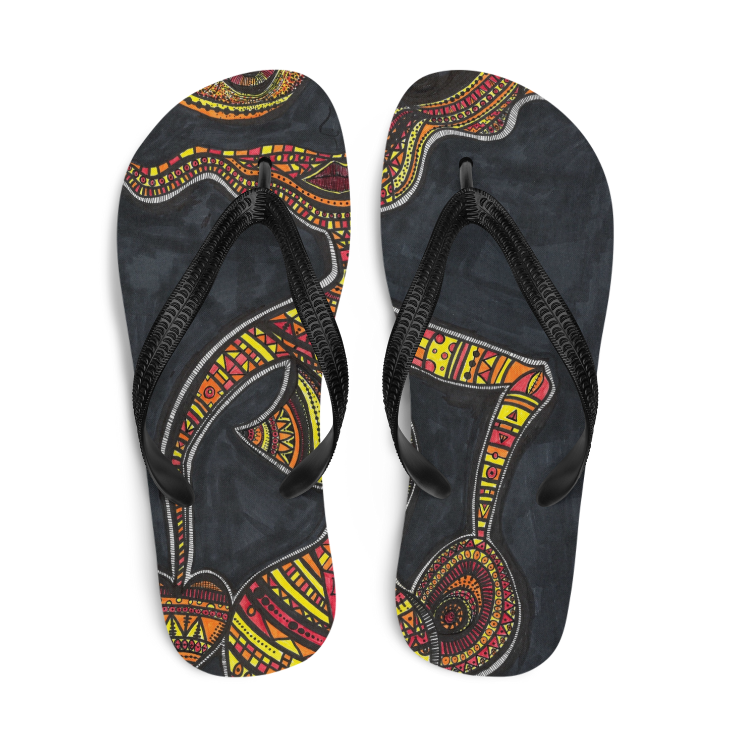 Tongs Sublimées “Love Your Body”