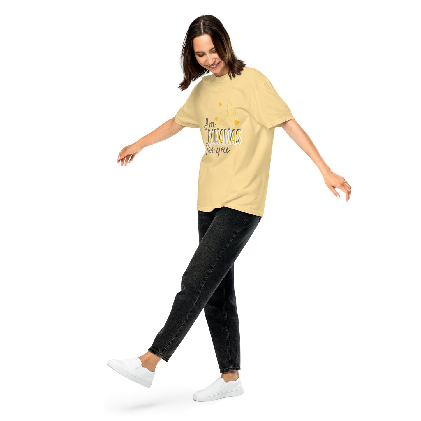 T-shirt Teinté Unisexe "Bananas For You"