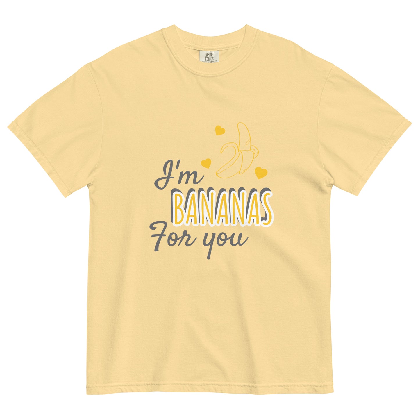 T-shirt Teinté Unisexe "Bananas For You"